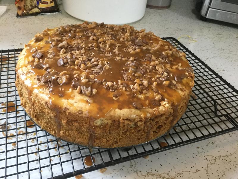 English Toffee Cheesecake