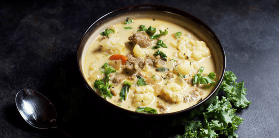 Sausage and Kale Soup
